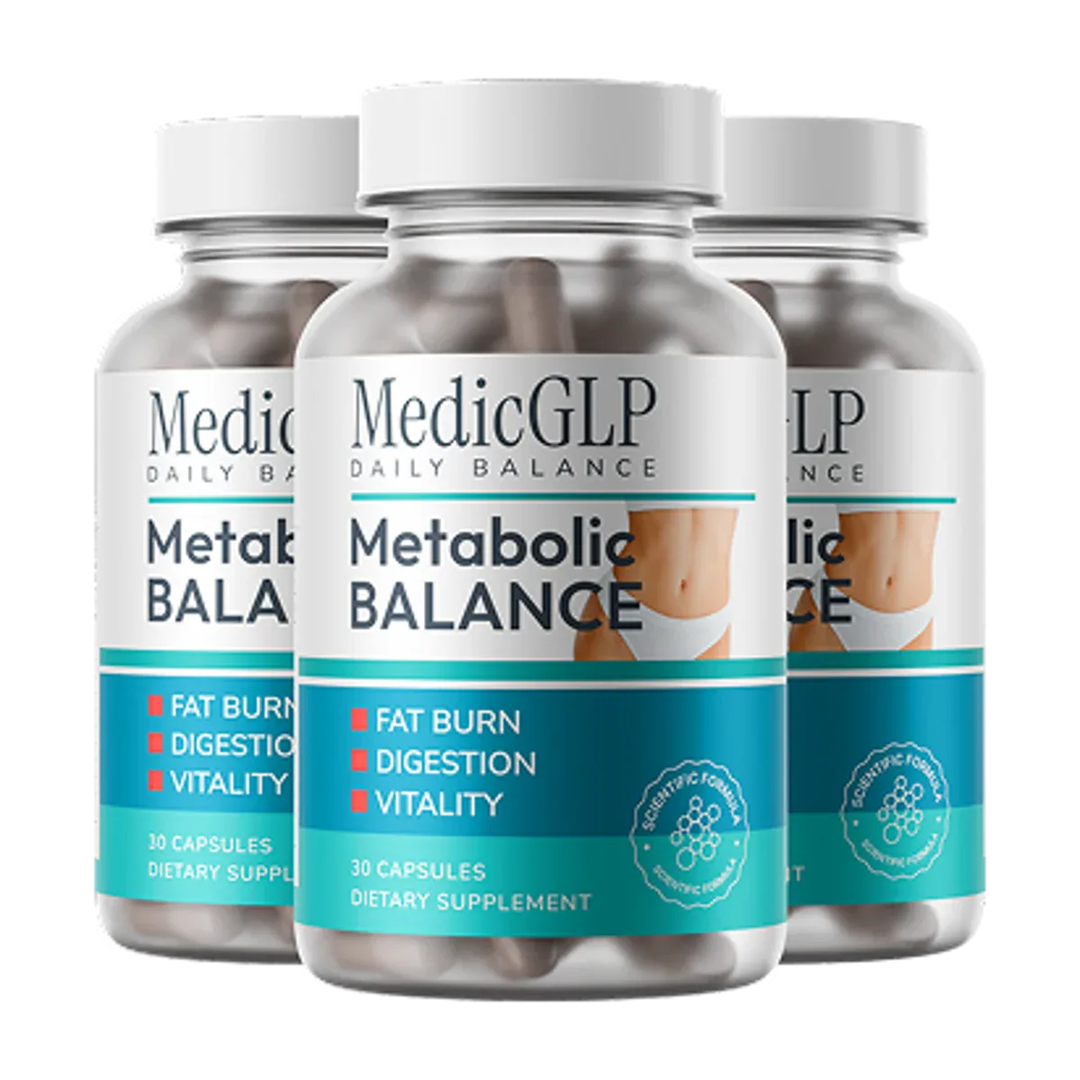 Pachet MedicGLP cu trei flacoane